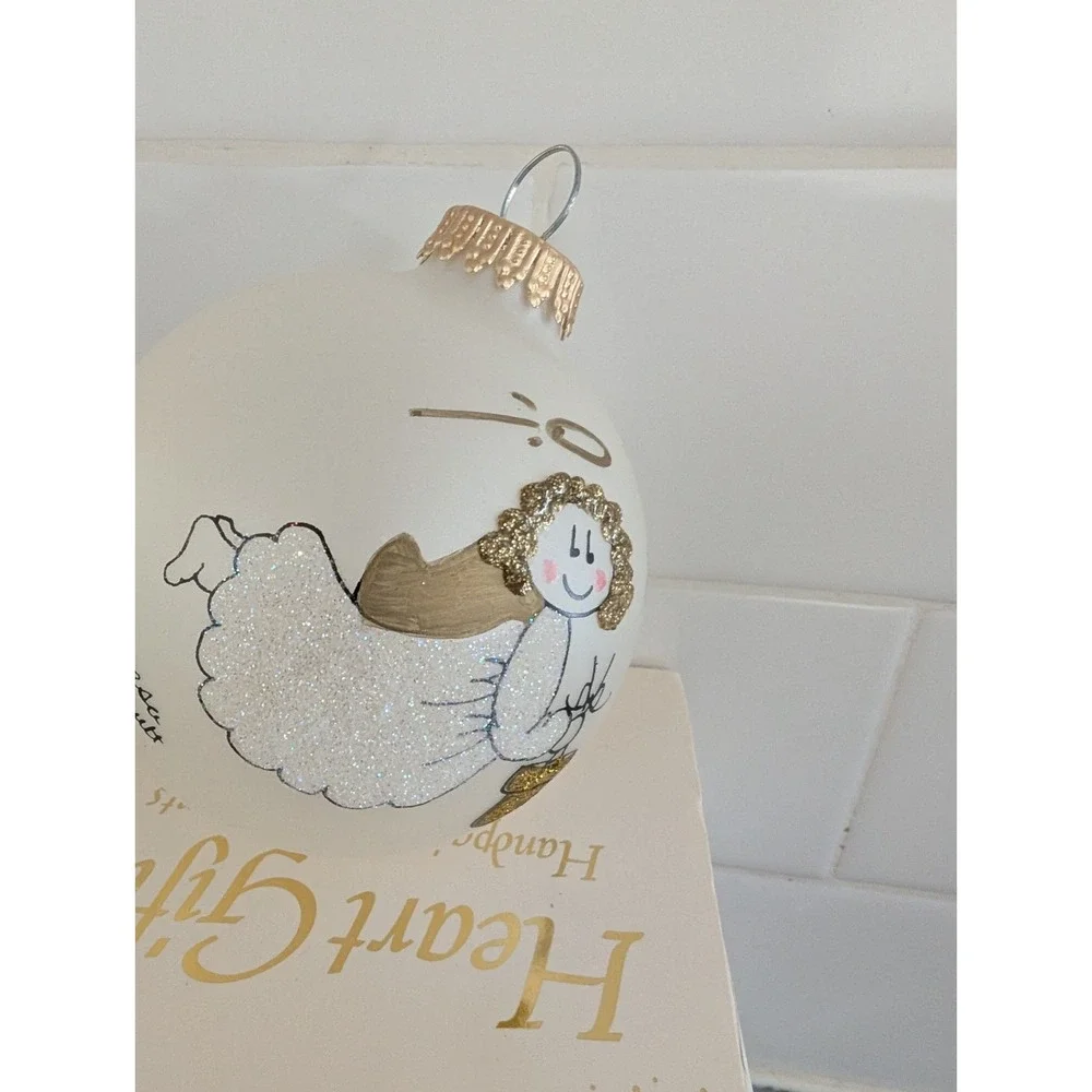 New in box Hand Painted Teresa Thibault Ornament, New Baby‎